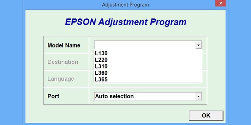 Epson Adjustment Program L220 Download